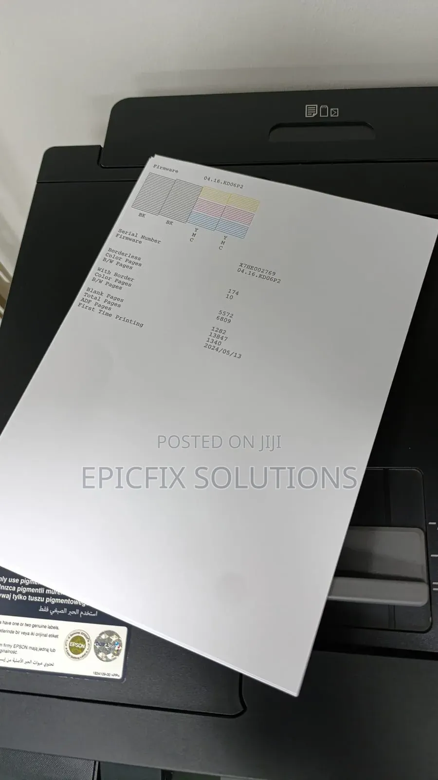 L6550 Epson Printer Repairs, Qualified Technician Available
