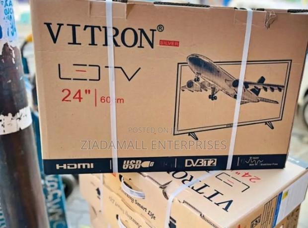 Vitron 24 Inches Ac/Dc Brown Box Tv - thumbnail 2