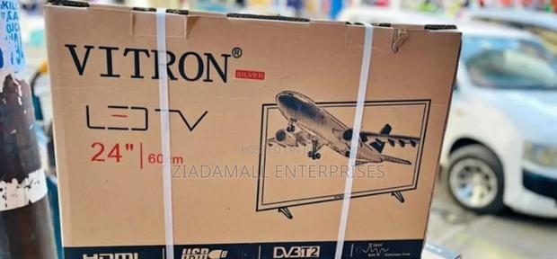 Vitron 24 Inches Ac/Dc Brown Box Tv Htc2418 - thumbnail 3