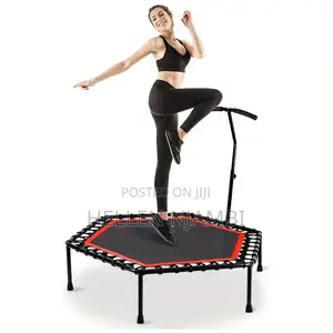 45inch 110cm Hexagonal Trampoline With a Handle