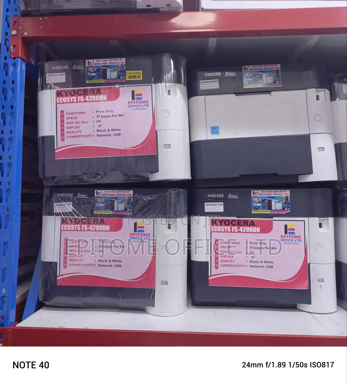 Kyocera Ecosys Printer Fs4200dn.