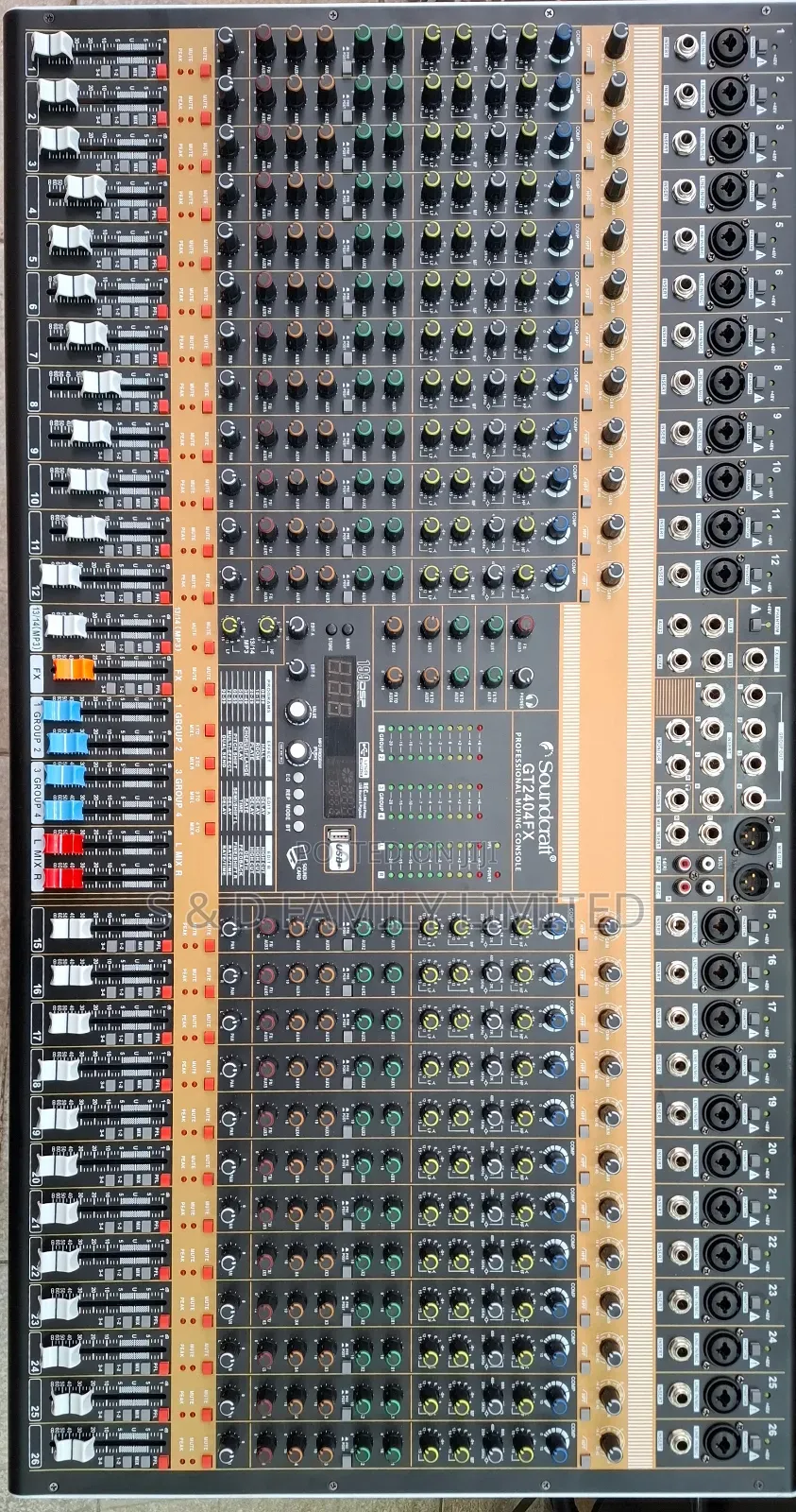 Soundcraft Gt24004fx Plain Mixer 24 Channels