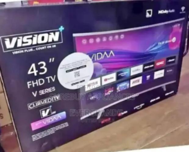 Vision Plus 43′′ Smart Uhd Frameless Vidaa Tv - main view