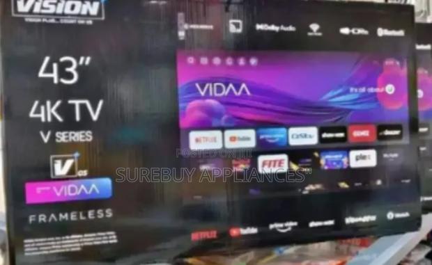 Vision Plus 43′′,Frameless Android Tv - main view