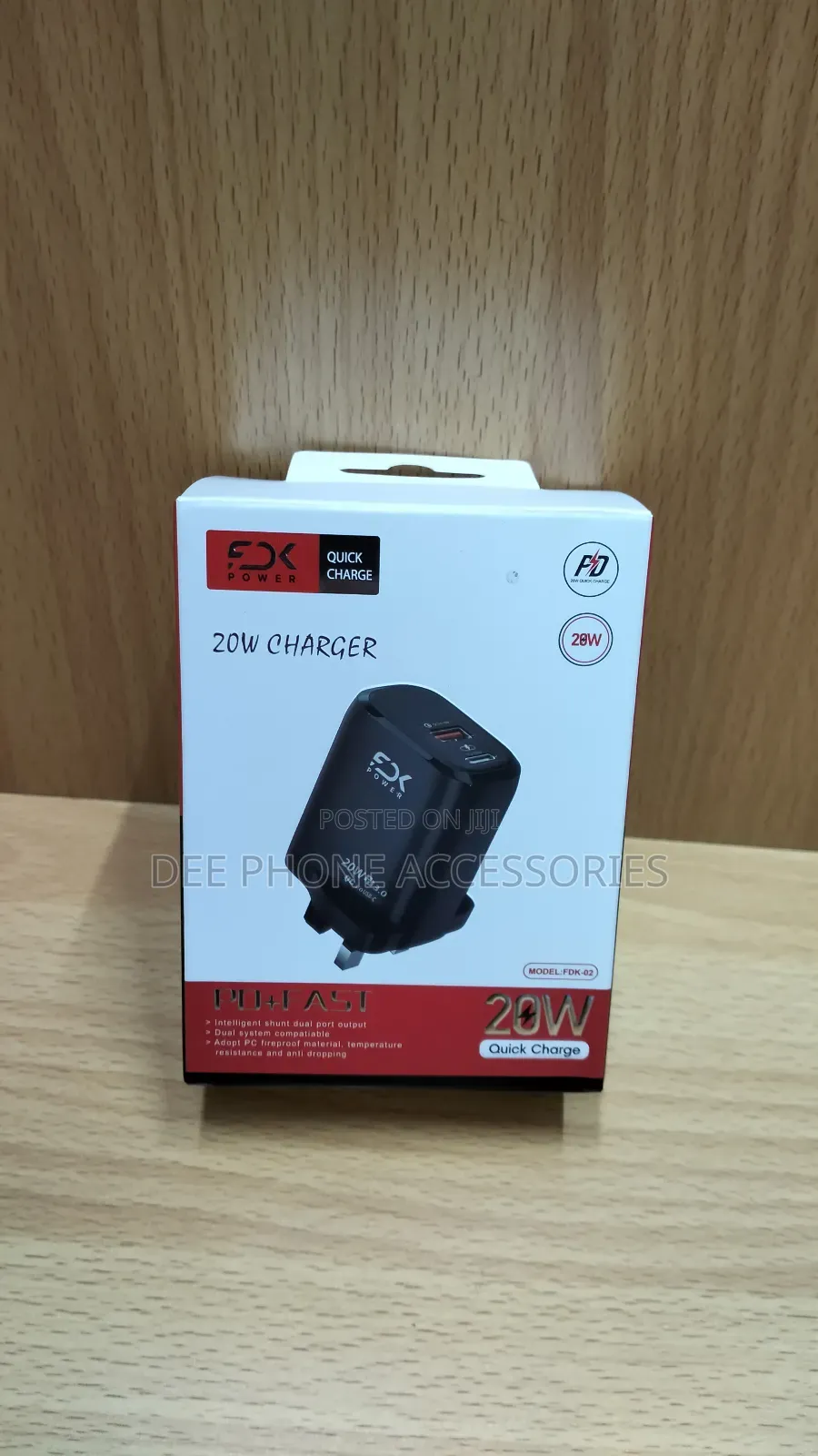 FDK 20w Super Fast Charger Adapter