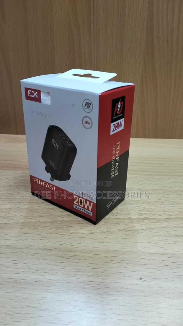 FDK 20w Super Fast Charger Adapter - thumbnail 2