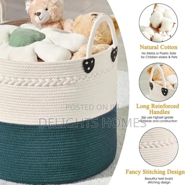 Cotton Rope Basket_ele - thumbnail 2