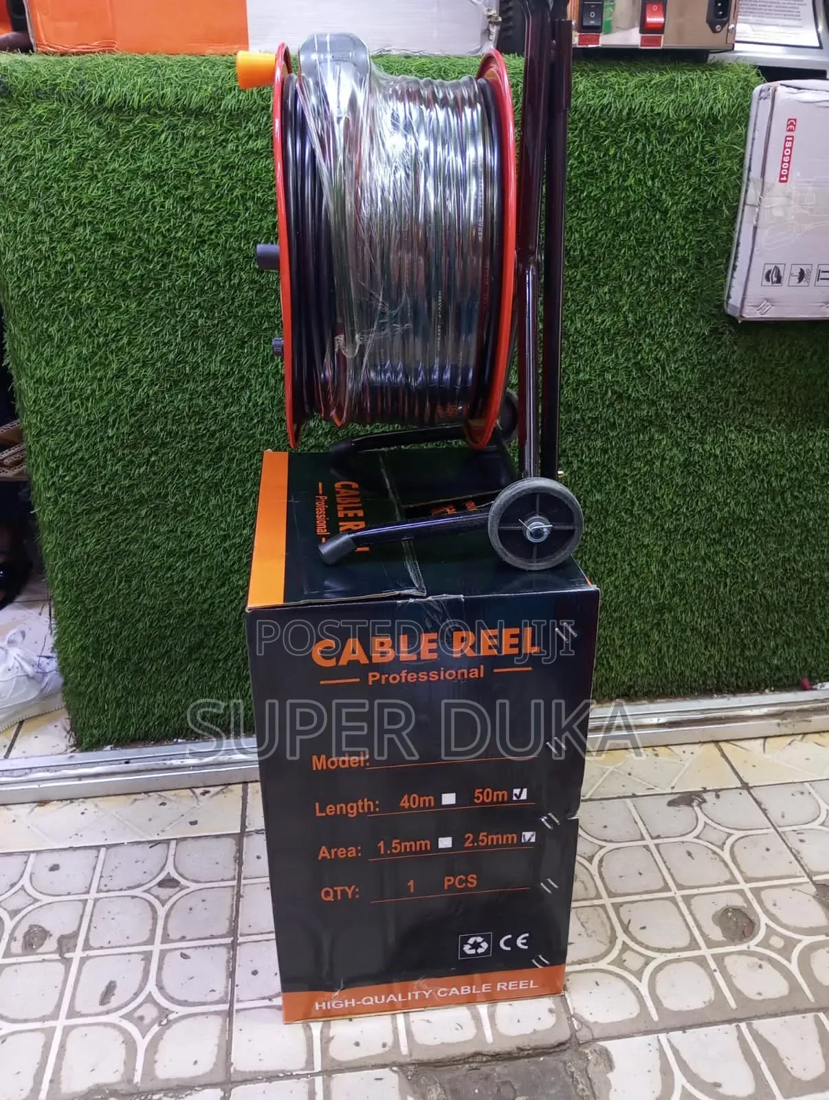 Extension Cable 2.5 With 3 Sockets and a 50-Meter Cord