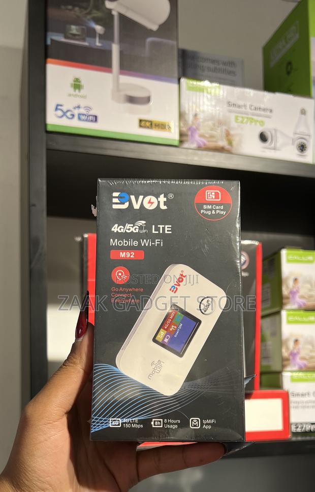 Bvot M92 Is a Versatile 4g/5g Lte Mobile Wi-Fi (Mifi)