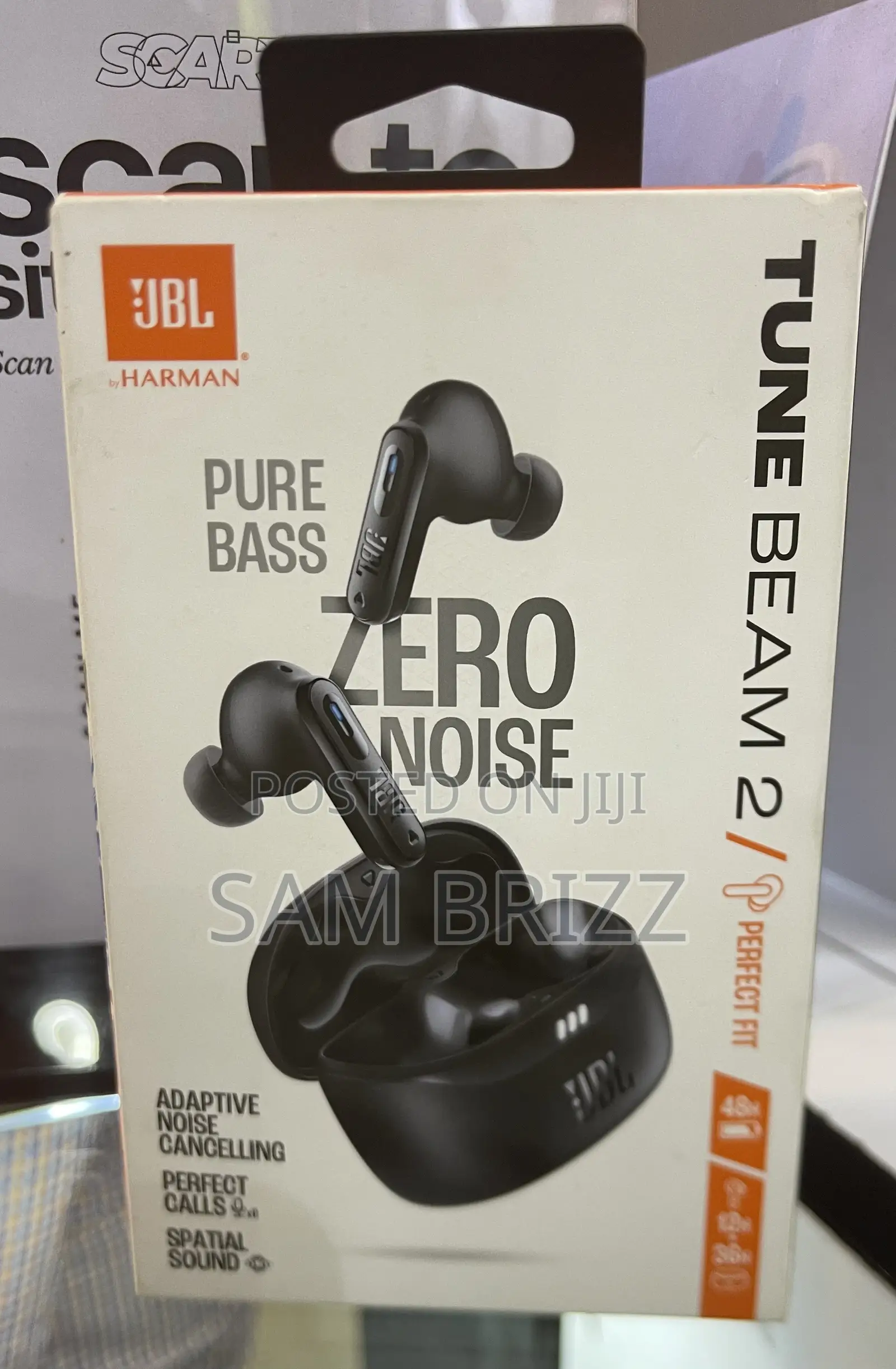 JBL Tune Beam 2 Adaptive Noise Cancelling Earbuds