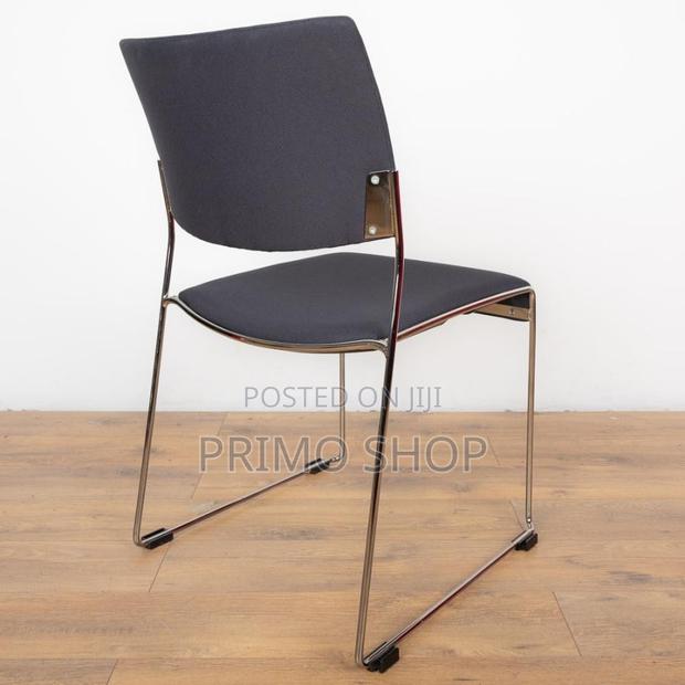 Office Chair; Fancy Polished Frame Office Chair - thumbnail 2