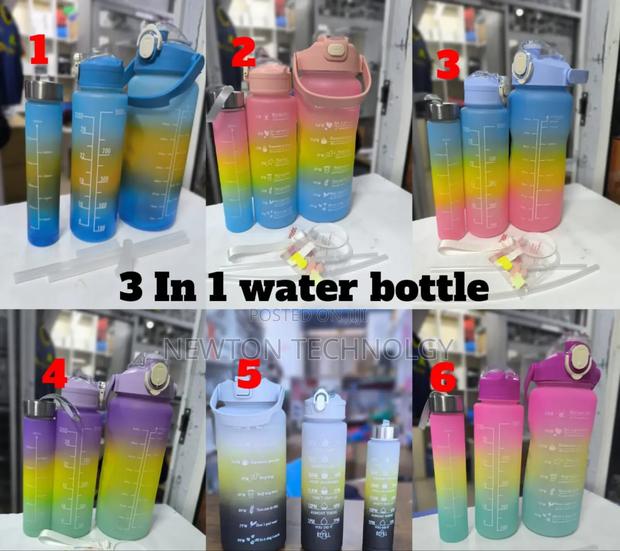 3in1 Water Bottle Set - main view