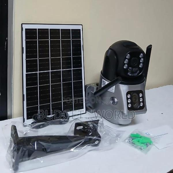 Durable Design V380-Dual Lens 4g Solar CCTV . - main view