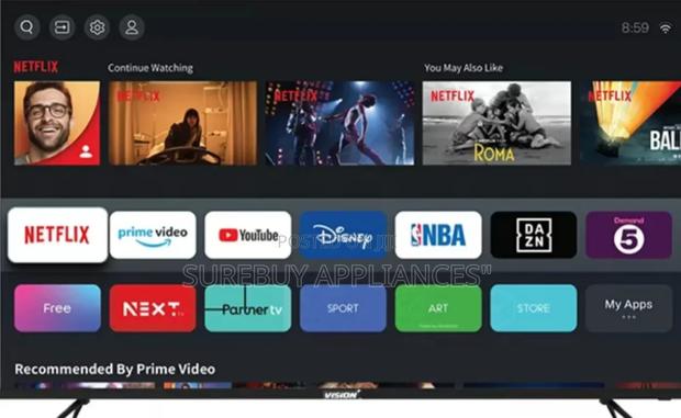 Vision Plus 55′′ Frameless V+ Os Smart Tv - thumbnail 2