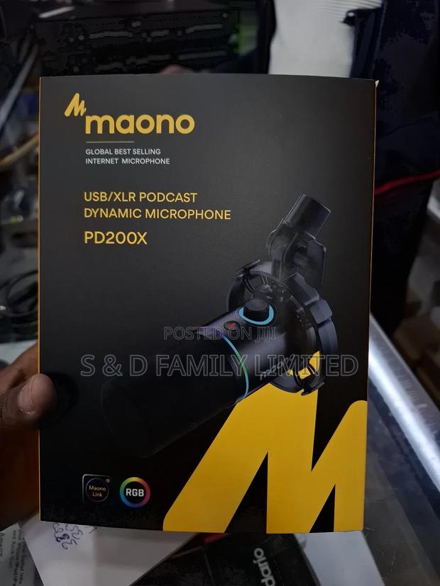 Maono Pd 200x Usb/XLR Podcast Dynamic Microphone - main view