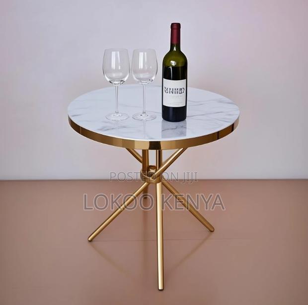 Dining Table : Circular Marble Dining Table - thumbnail 5