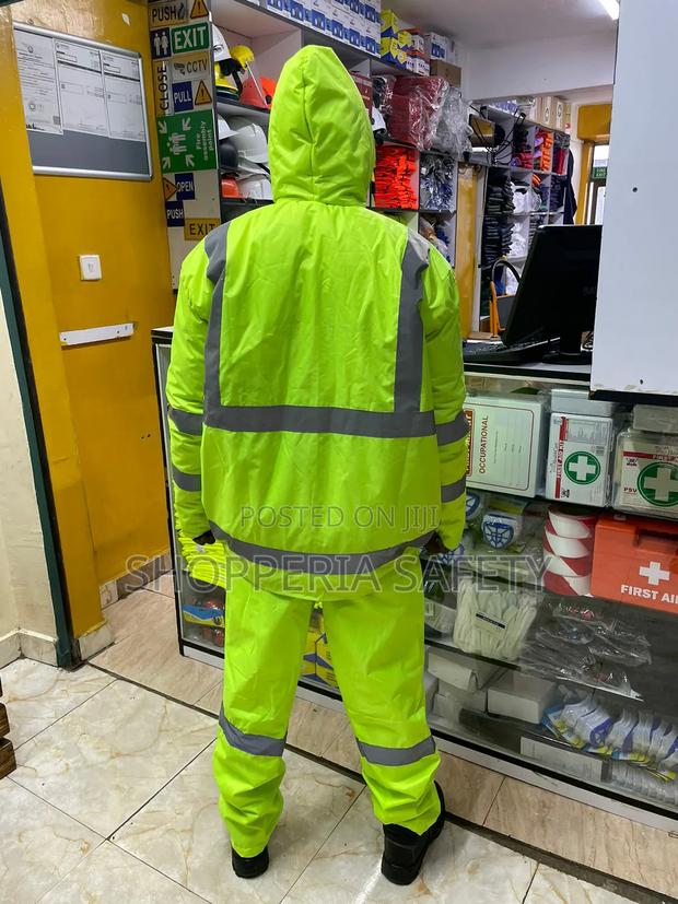 Rider Suit -Green Reflective Padded - main view