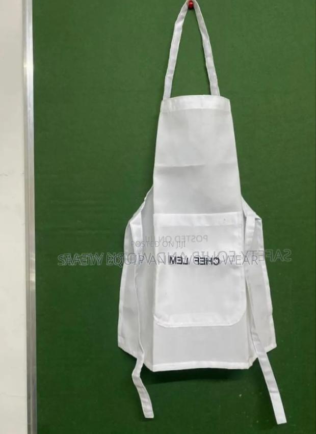 Chef Apron With A Front Pocket