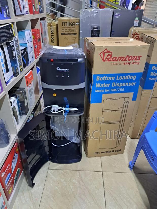 Black Ramtons Water Dispenser Bottom Load