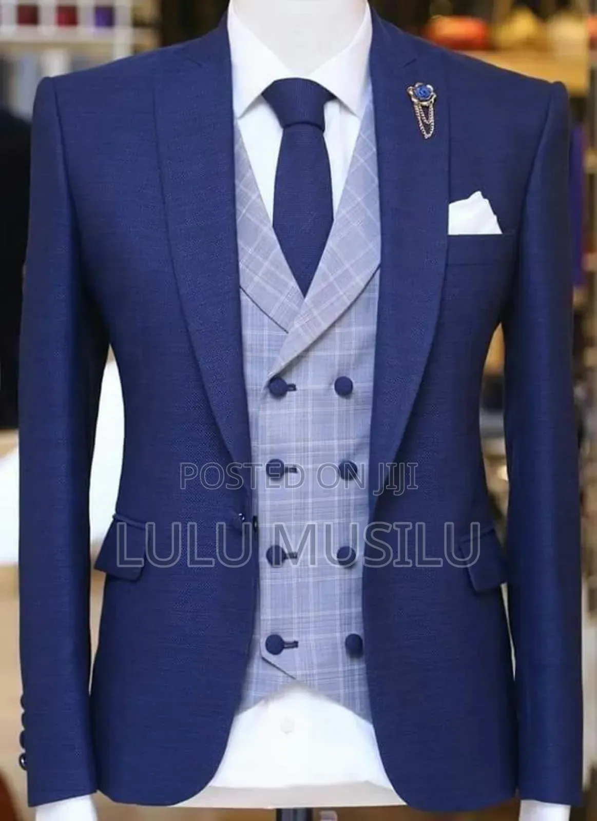 Three-Piece Bespoke Official Suit