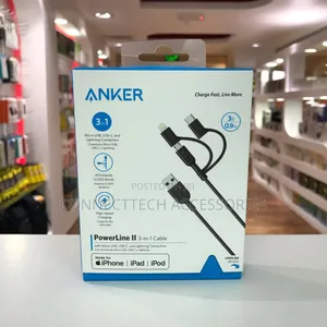 Anker Powerline Ii 3-in-1 Cable