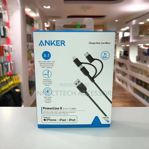 Anker Powerline Ii 3-in-1 Cable - main view