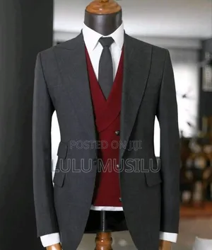 Broken Three-Piece Suit for Men
