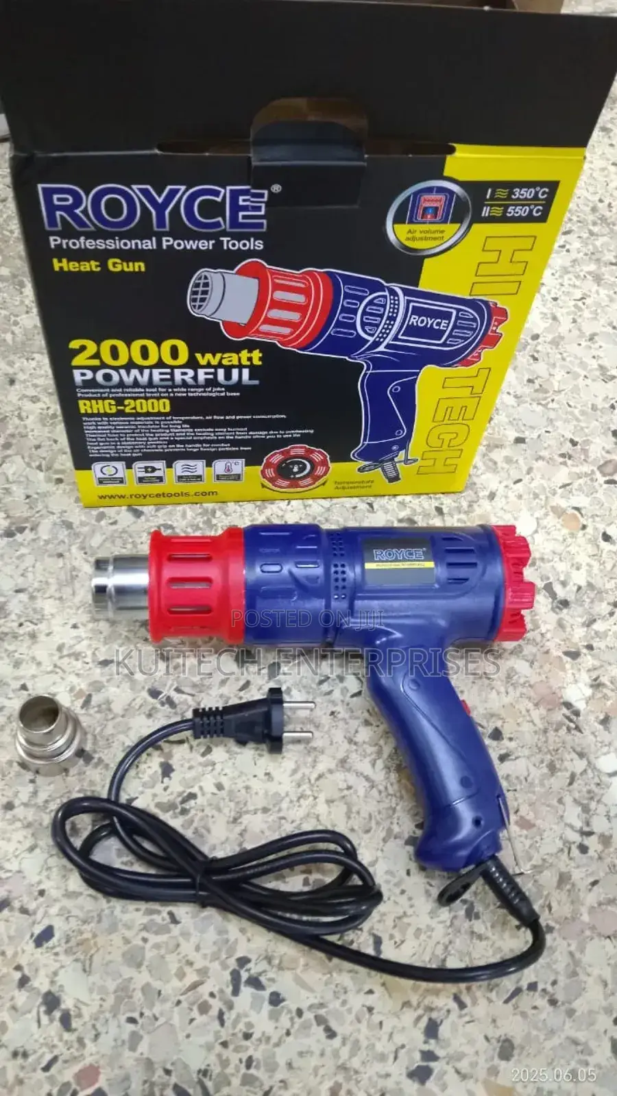 Electric Hot Air Gun Machine/Royce Heat Gun