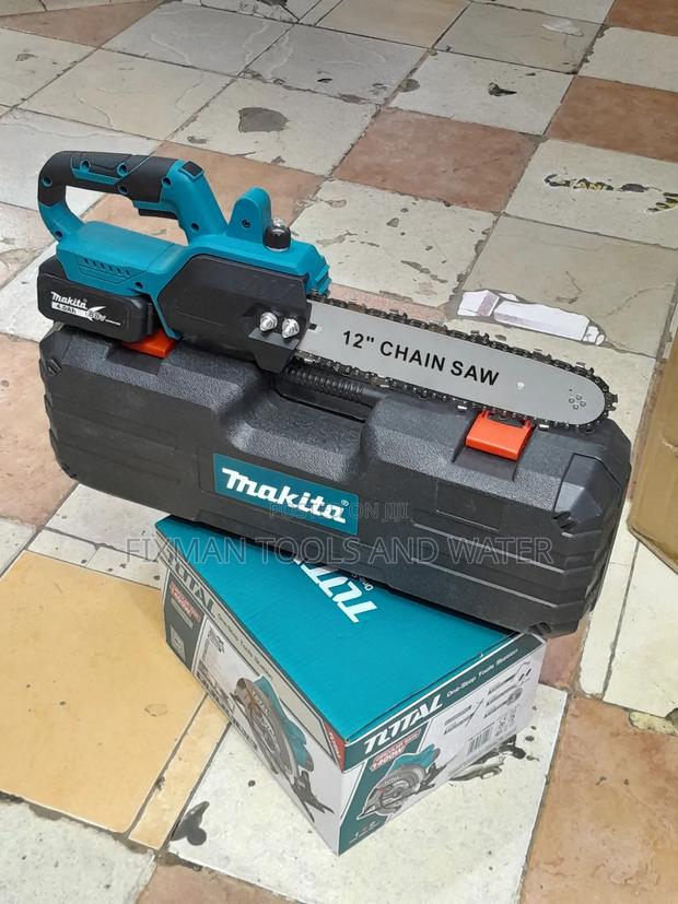 Chain Saw Cordless 12 Inch With Two Batteries 88v - thumbnail 2