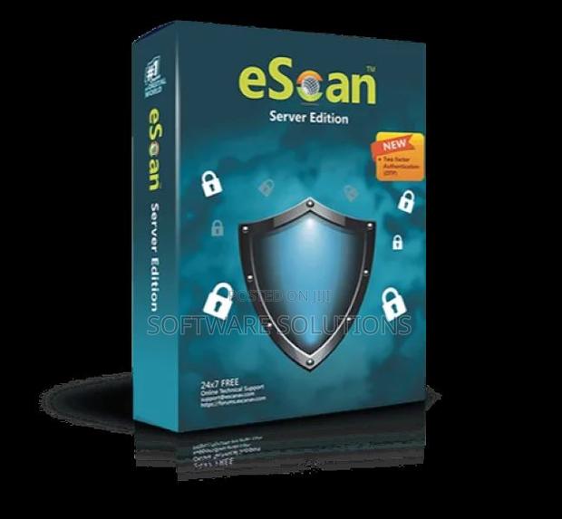 Escan Server Edition (Internet Security) - main view