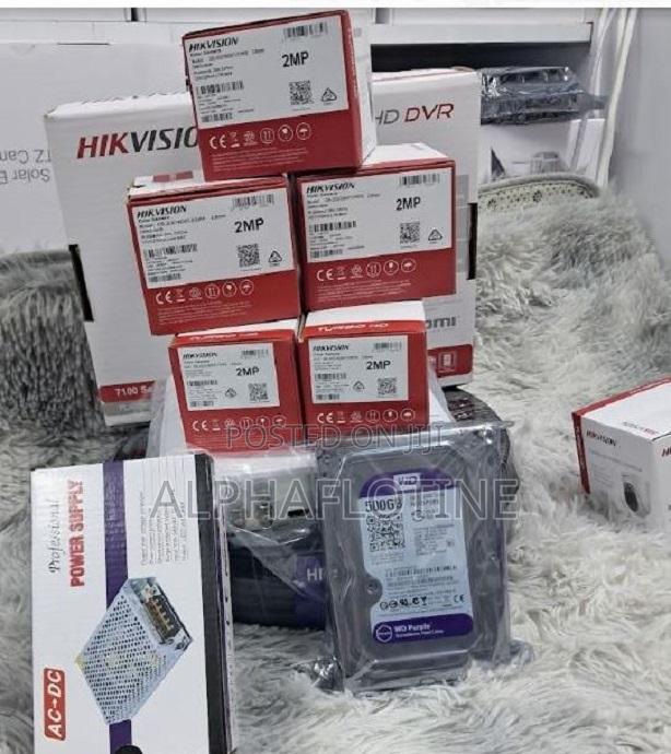 Hikvision 8 CCTV Camera Complete Set Full 1080px - main view