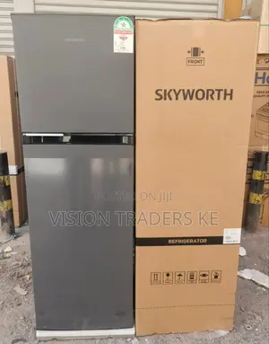 Skyworth 158l Double Door Refrigerator