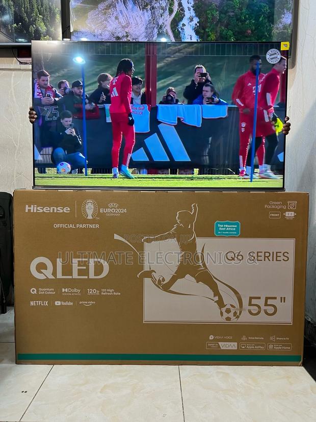 Hisense 55" 55q6nken Qled Uhd Frameless Tv