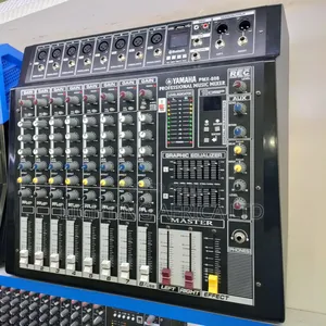 8 Channels Yamaha Usb/Bt Powered Mixer Digital Display