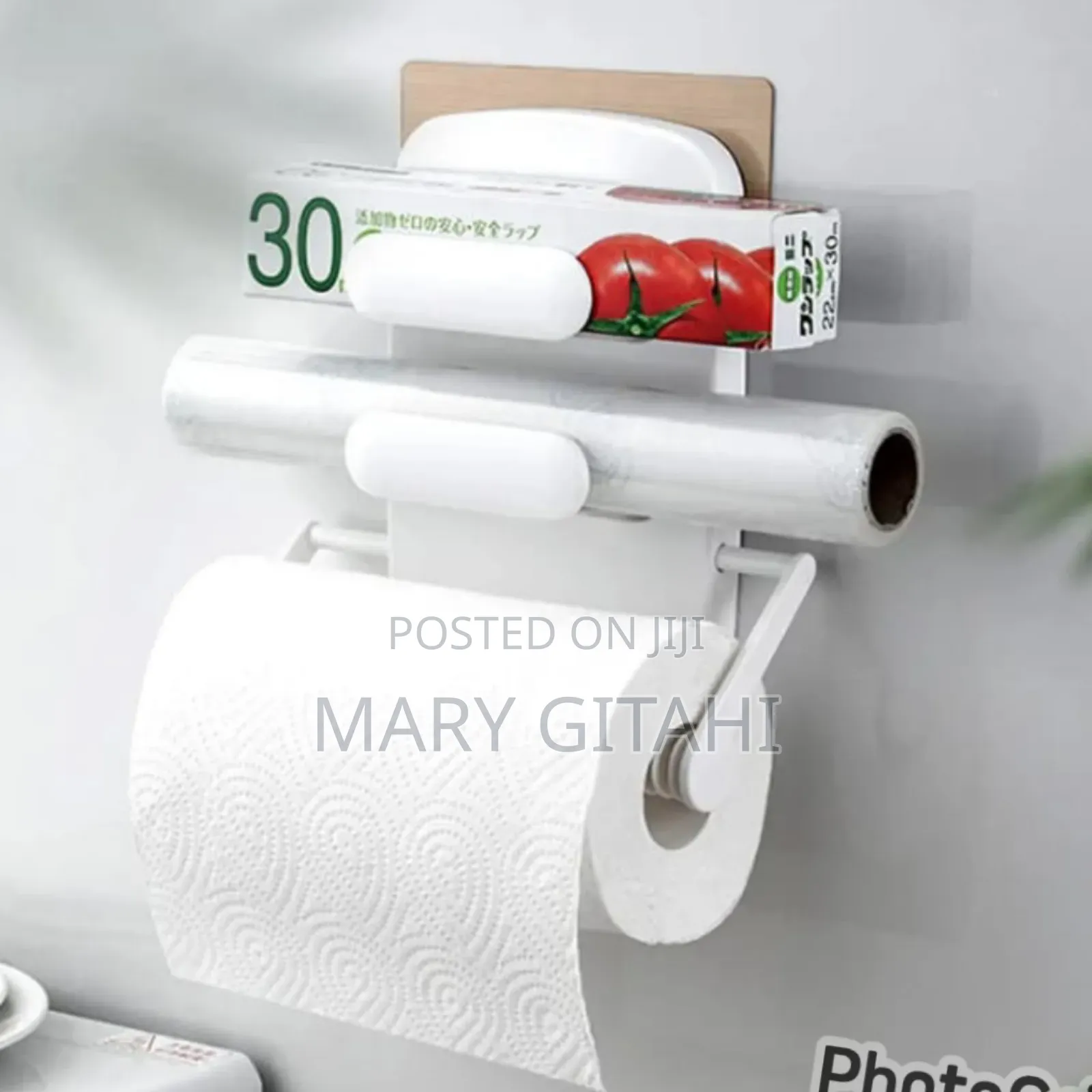 3in1 Multifunctional Plastic Wall Mounted Cling Foil Holder