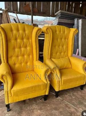 Pedicure Seat Yellow in Colour - main view