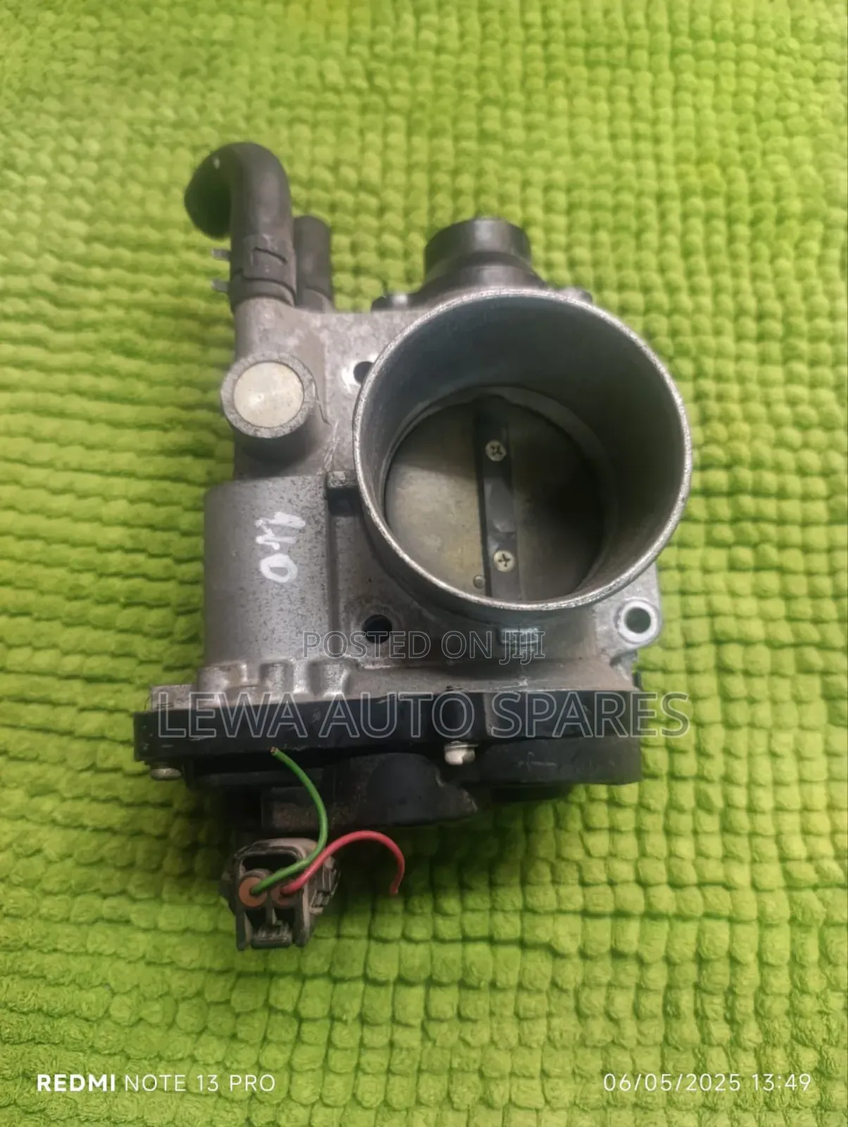 Throttle Body Mark -x