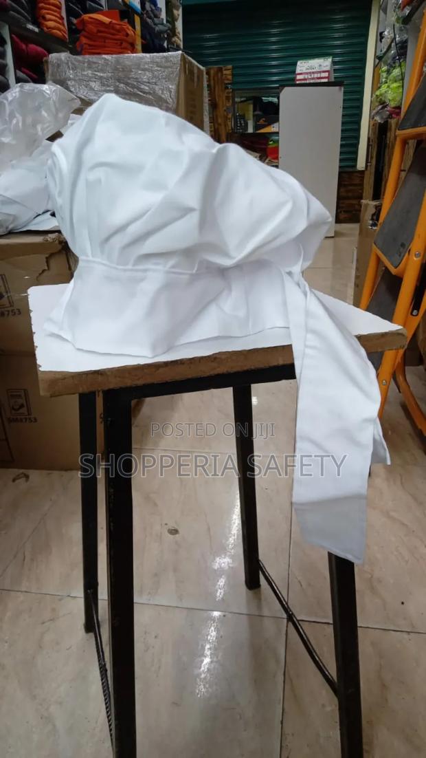 Chef Hats White Available - main view