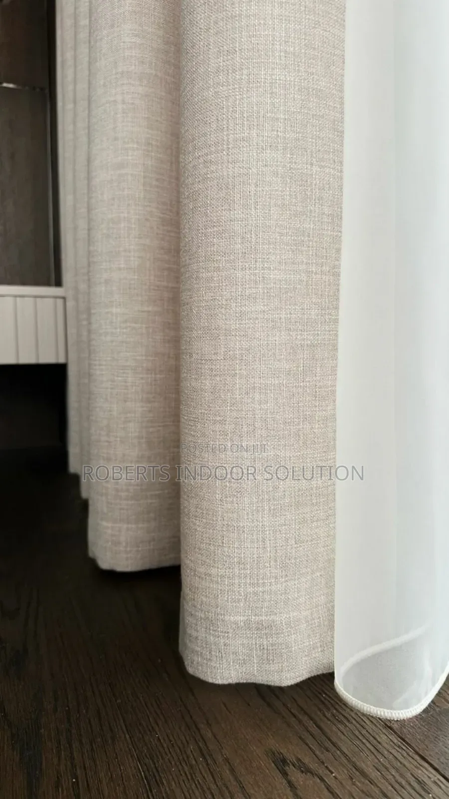 The Gentle Drape and Soft Texture of Linen Curtains