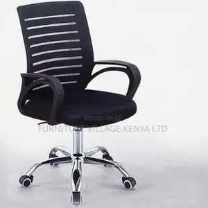 Office Chair: Breathable Strong Backrest Chair in Mesh