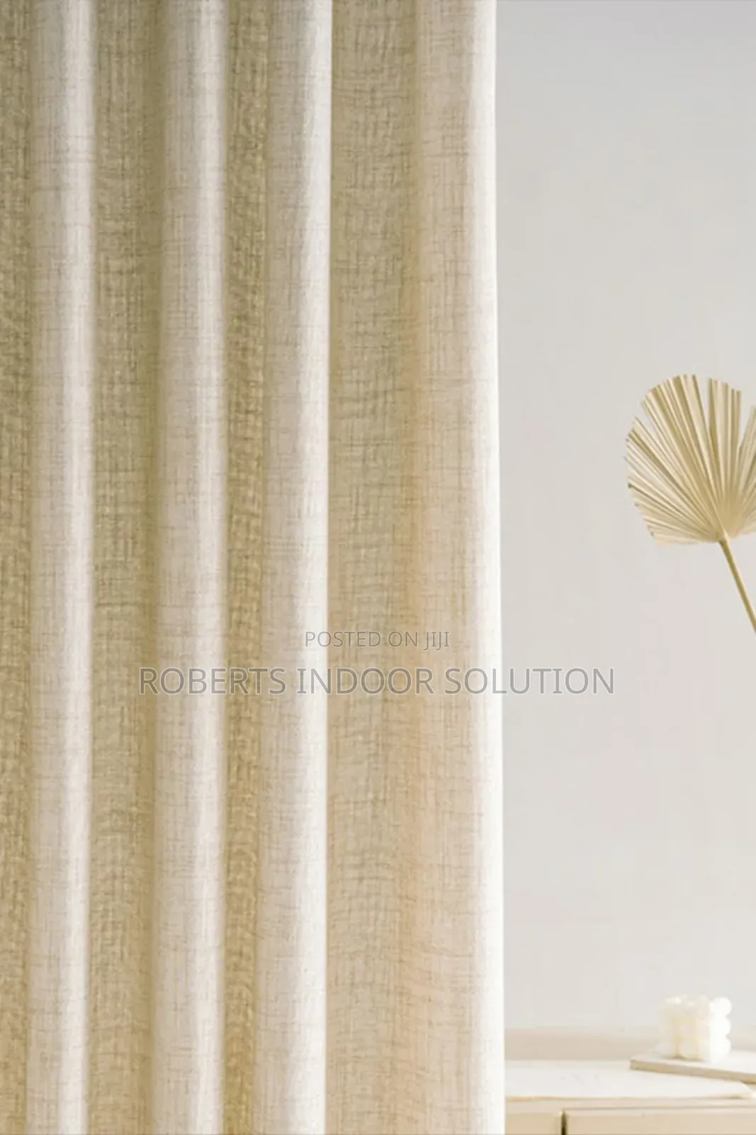 Let the Soft Light Filter Through This Linen Curtains