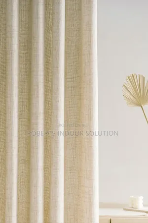 Let the Soft Light Filter Through This Linen Curtains
