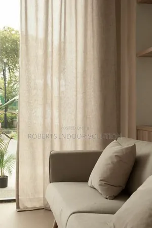 Let the Soft Light Filter Through This Linen Curtains