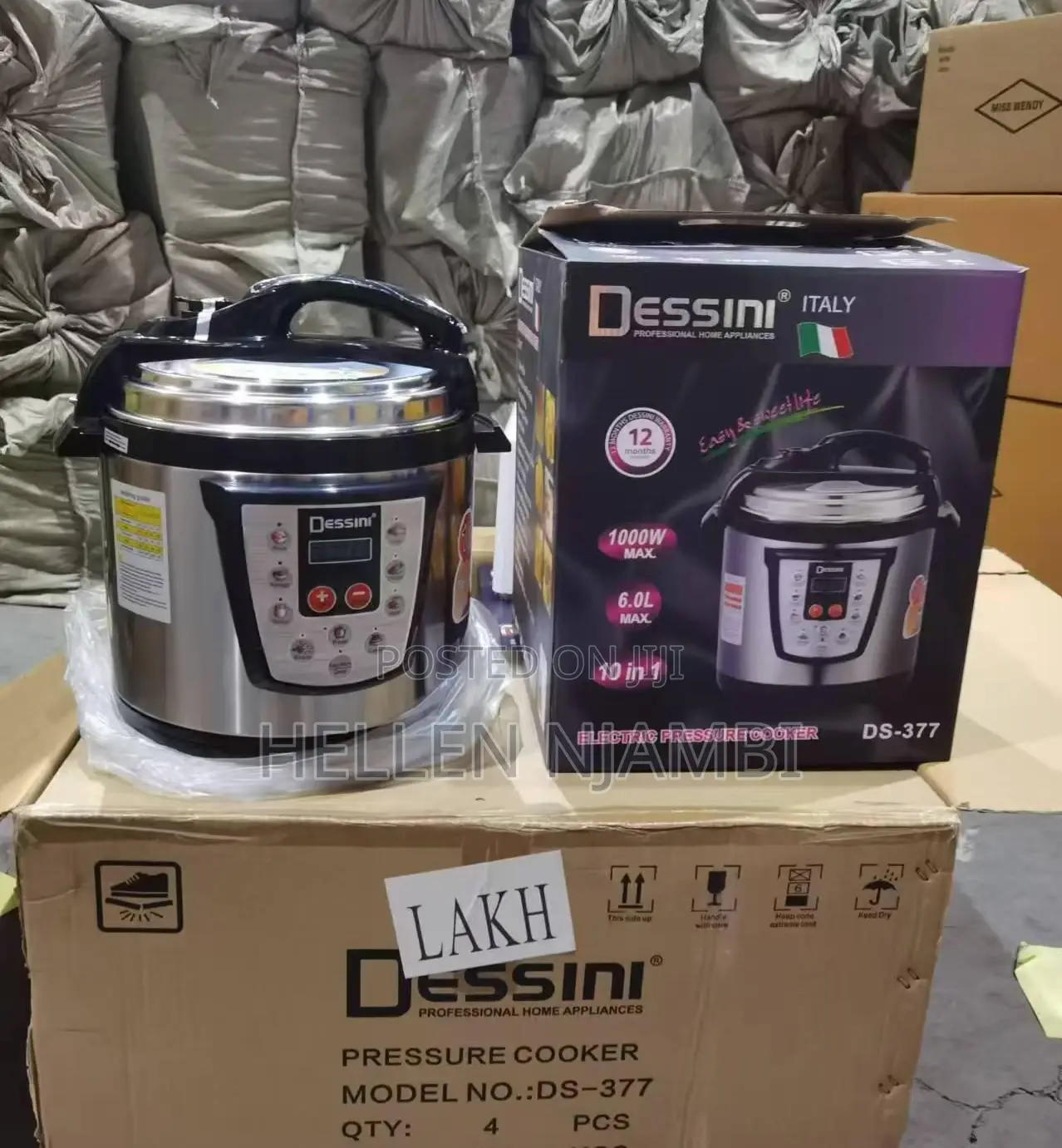 Desini Multifunctional Electric Pressure Cooker (6ltrs)