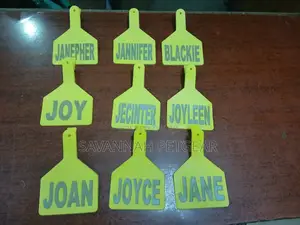 Z-Tag Z1 1-Piece Long Neck Calf Customized Zed Cow Ear Tags