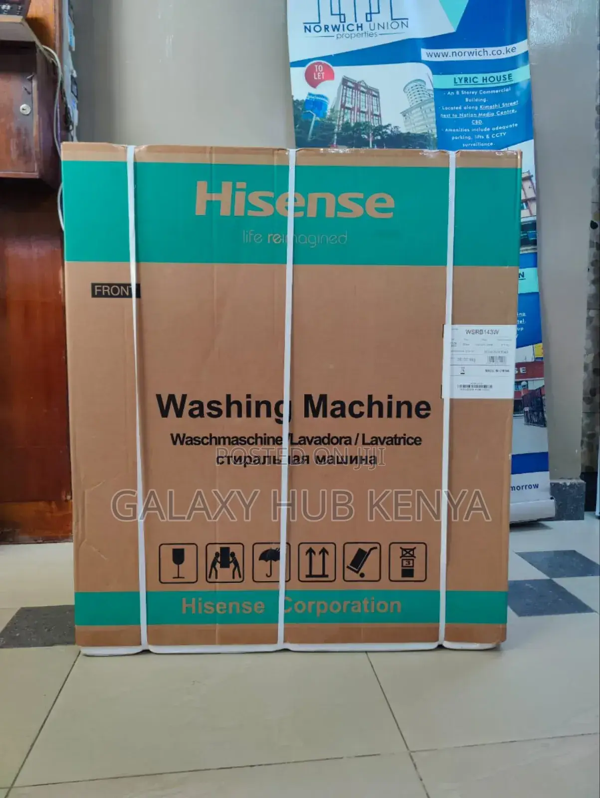 Hisense 13.5kg Top Load Washing Machine Wsrb143w