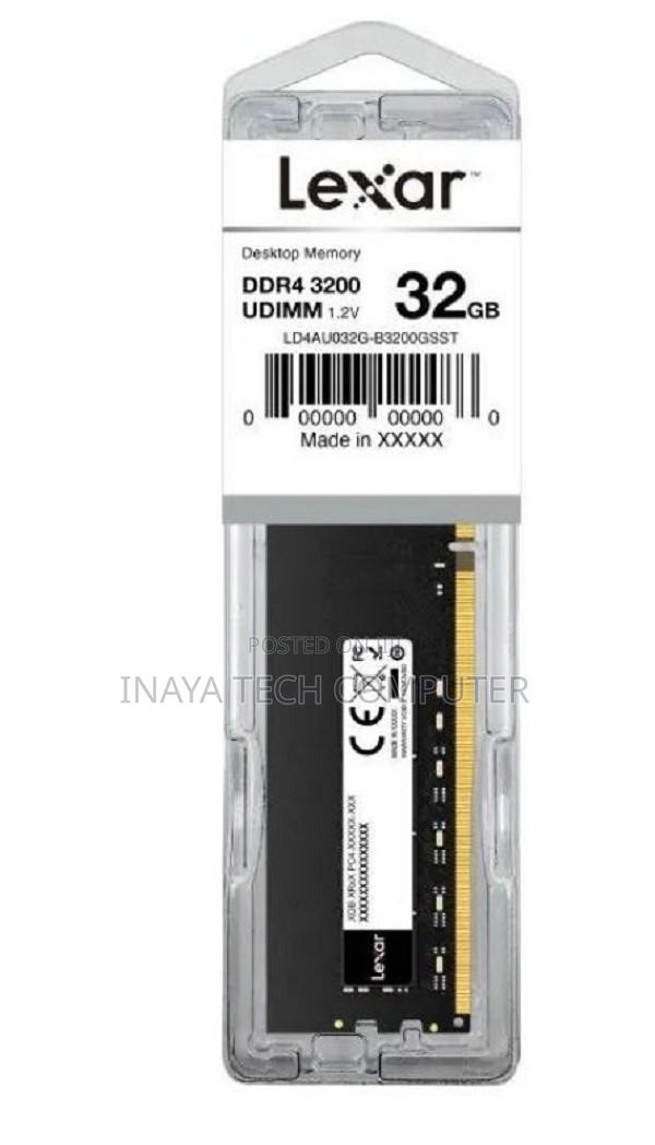 Lexar Desktop Ram Ddr4 32gb 3200