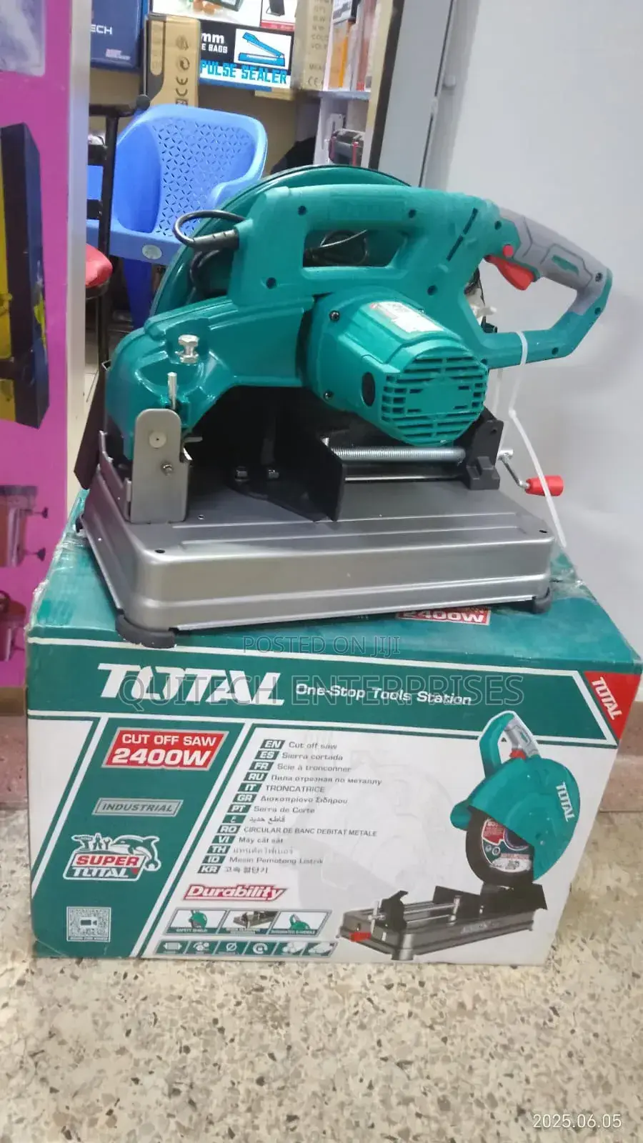 Total Electric Cut Off Saw Machine 2400w