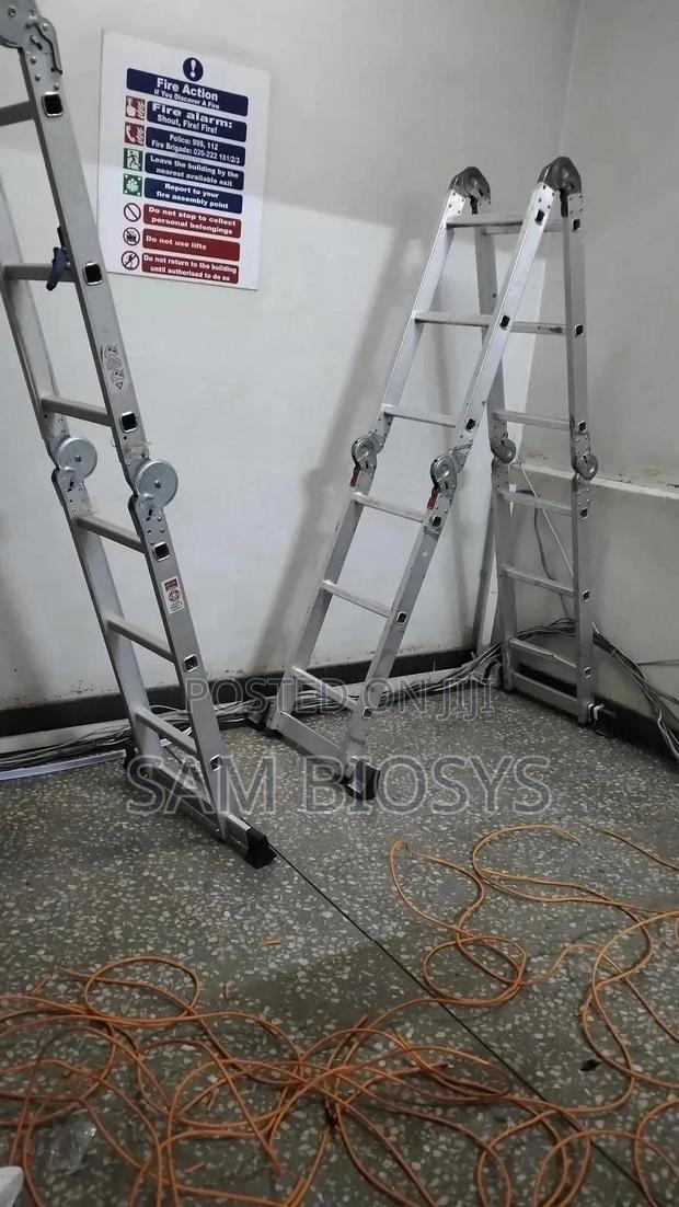 Aluminium Foldable Ladder 12ft