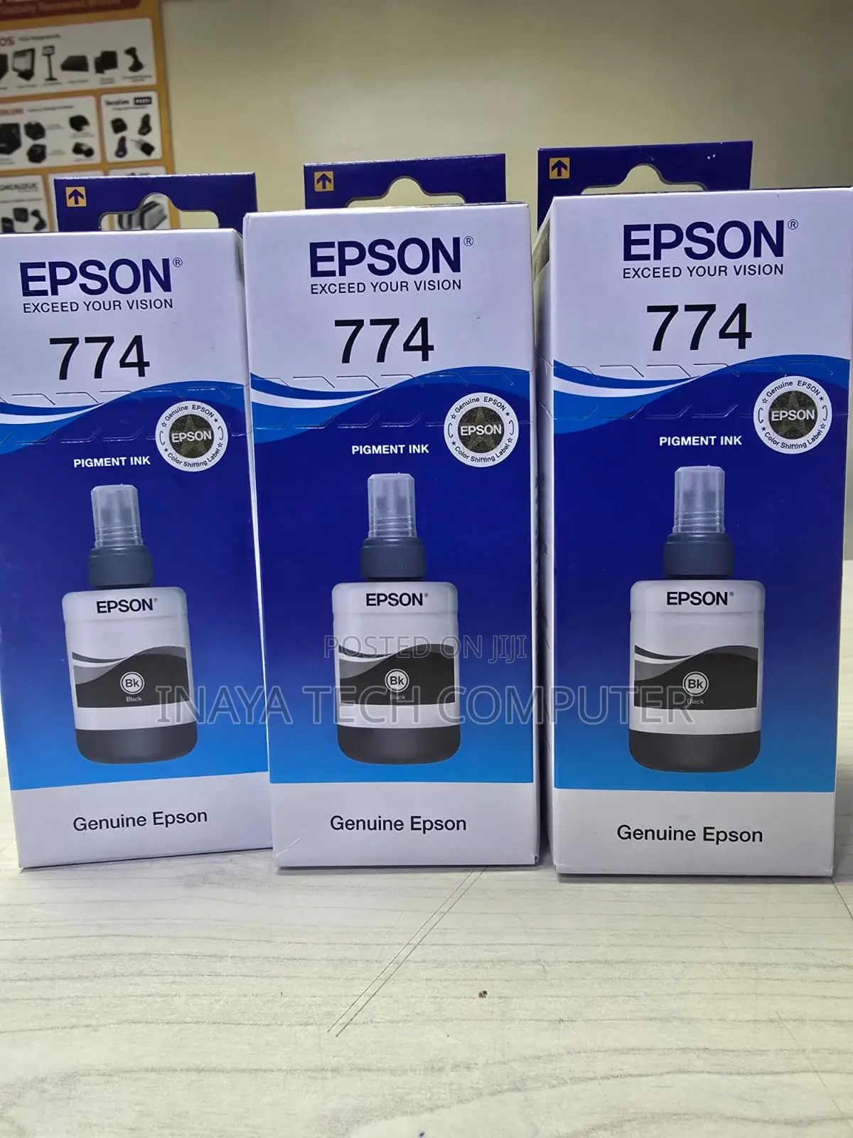 Epson 774 Original Black Ink || Epson 774 Original Black Ink